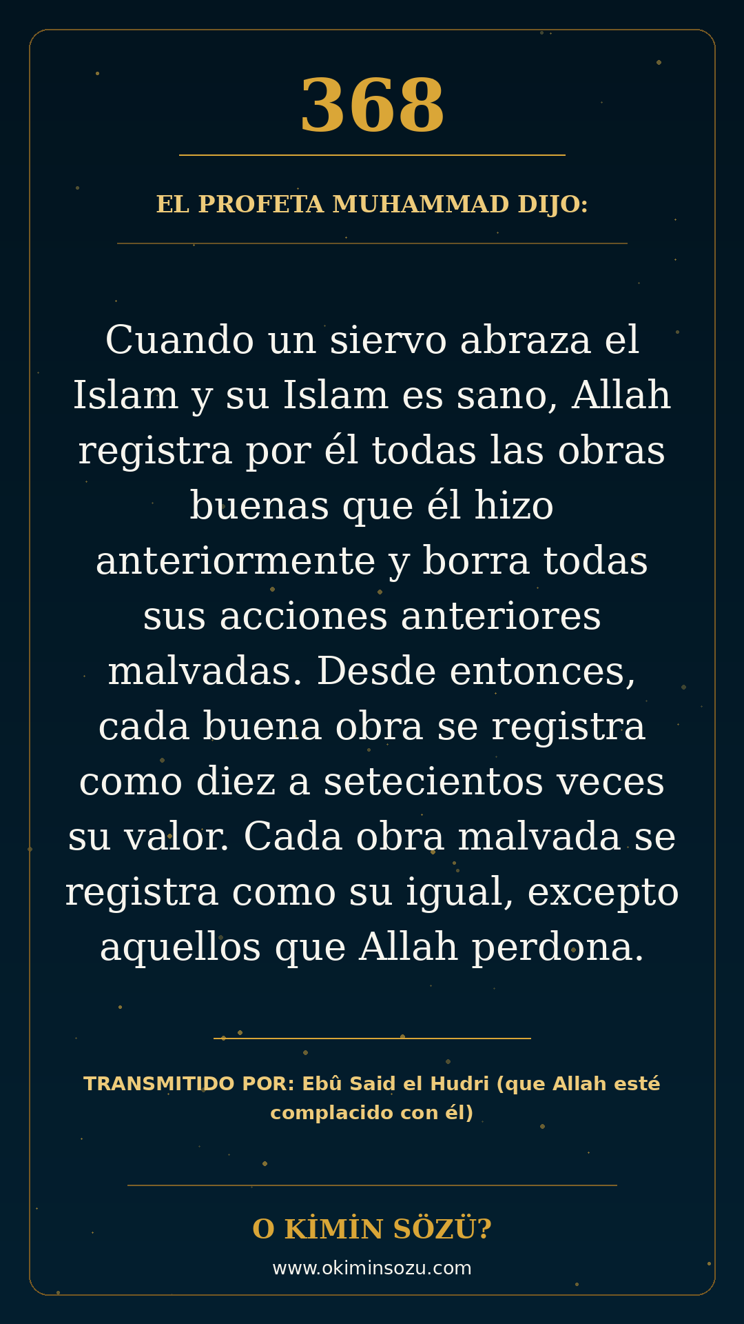 hadis 0368 es