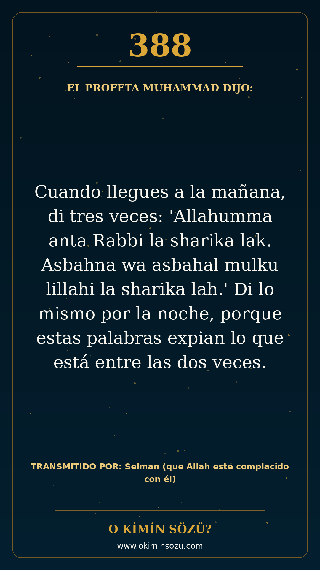 hadis 0388 es
