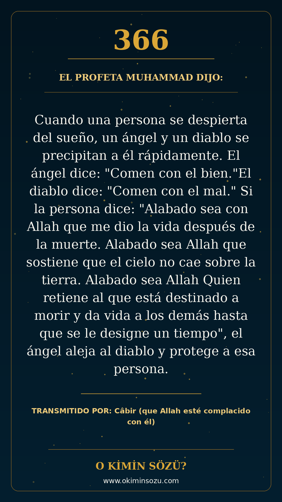 hadis 0366 es