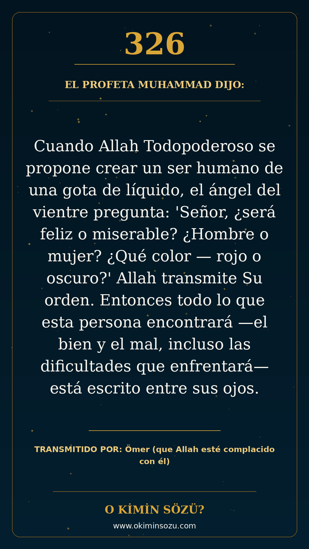 hadis 0326 es