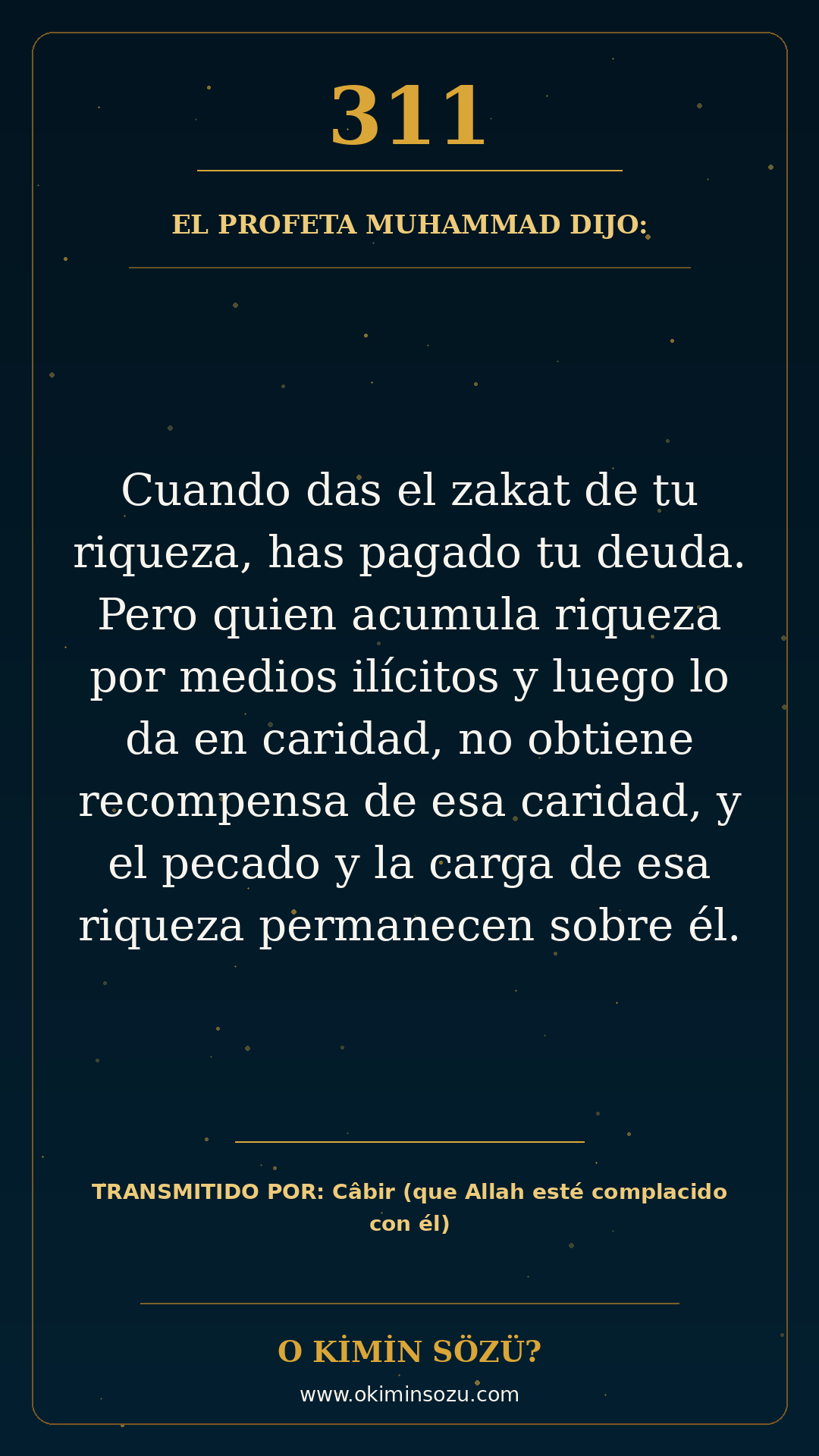 hadis 0311 es