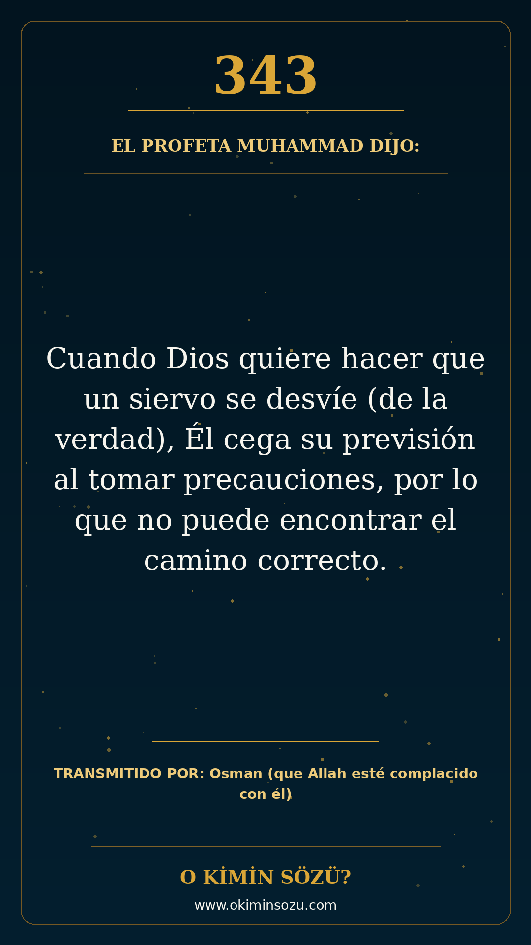 hadis 0343 es