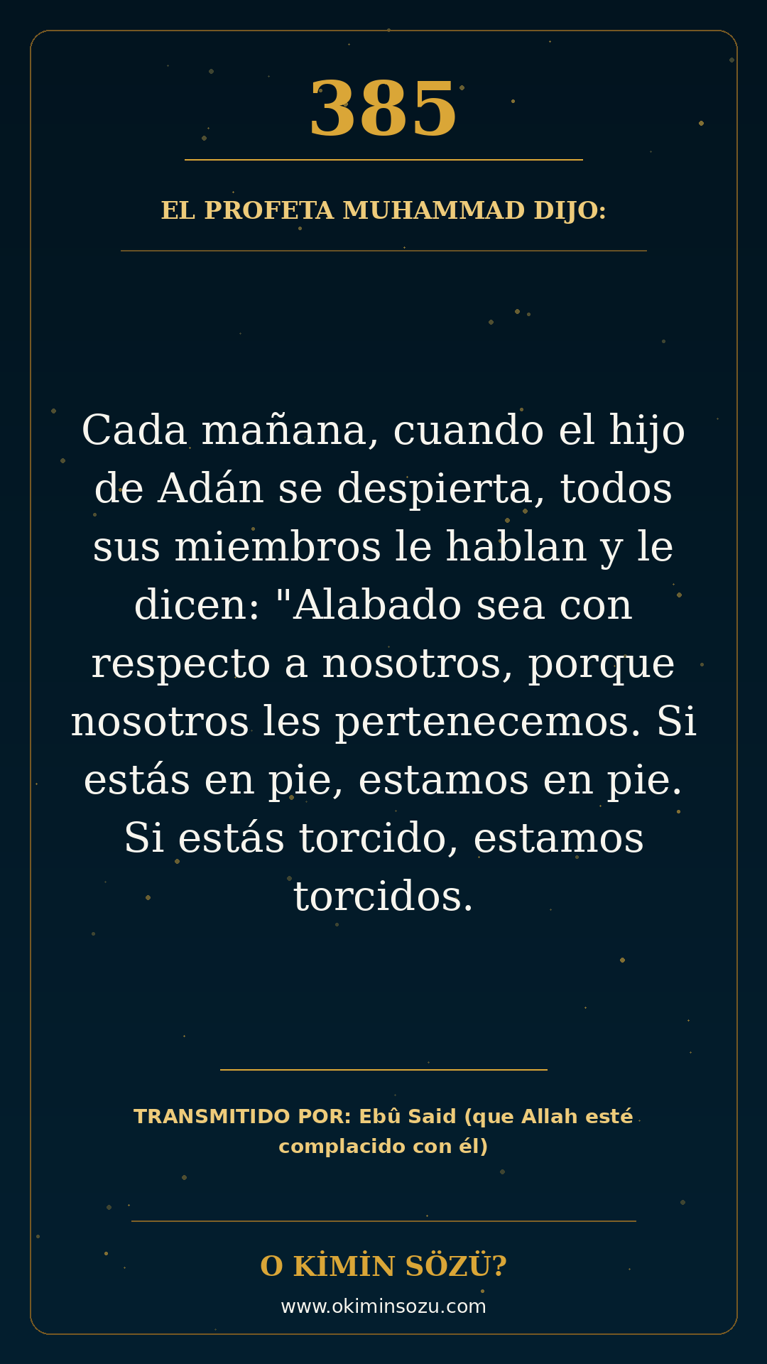 hadis 0385 es
