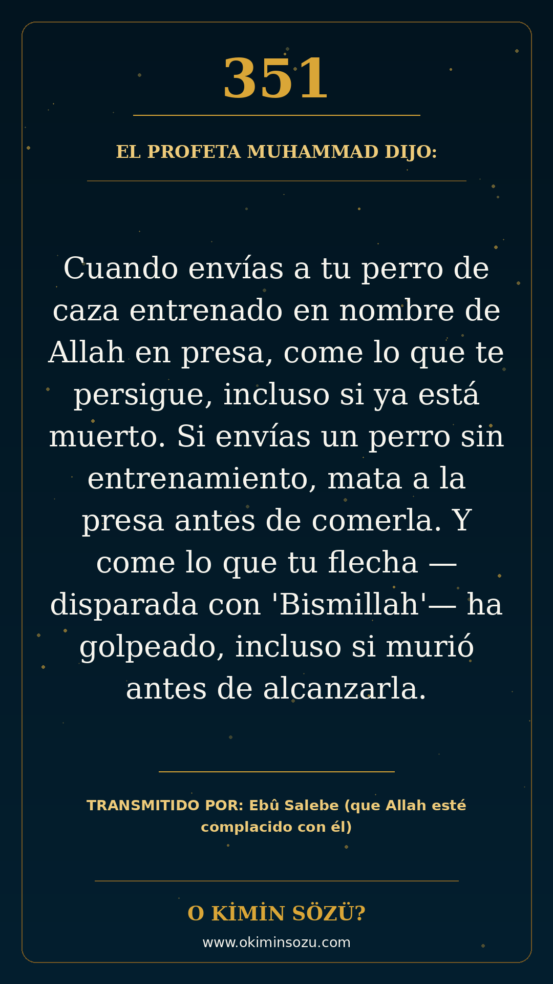 hadis 0351 es