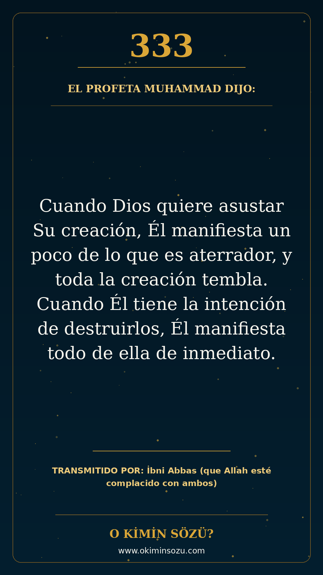 hadis 0333 es