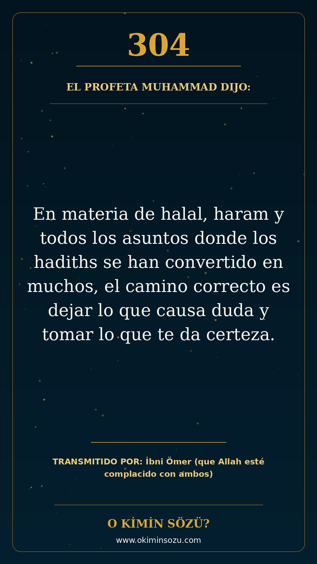 hadis 0304 es
