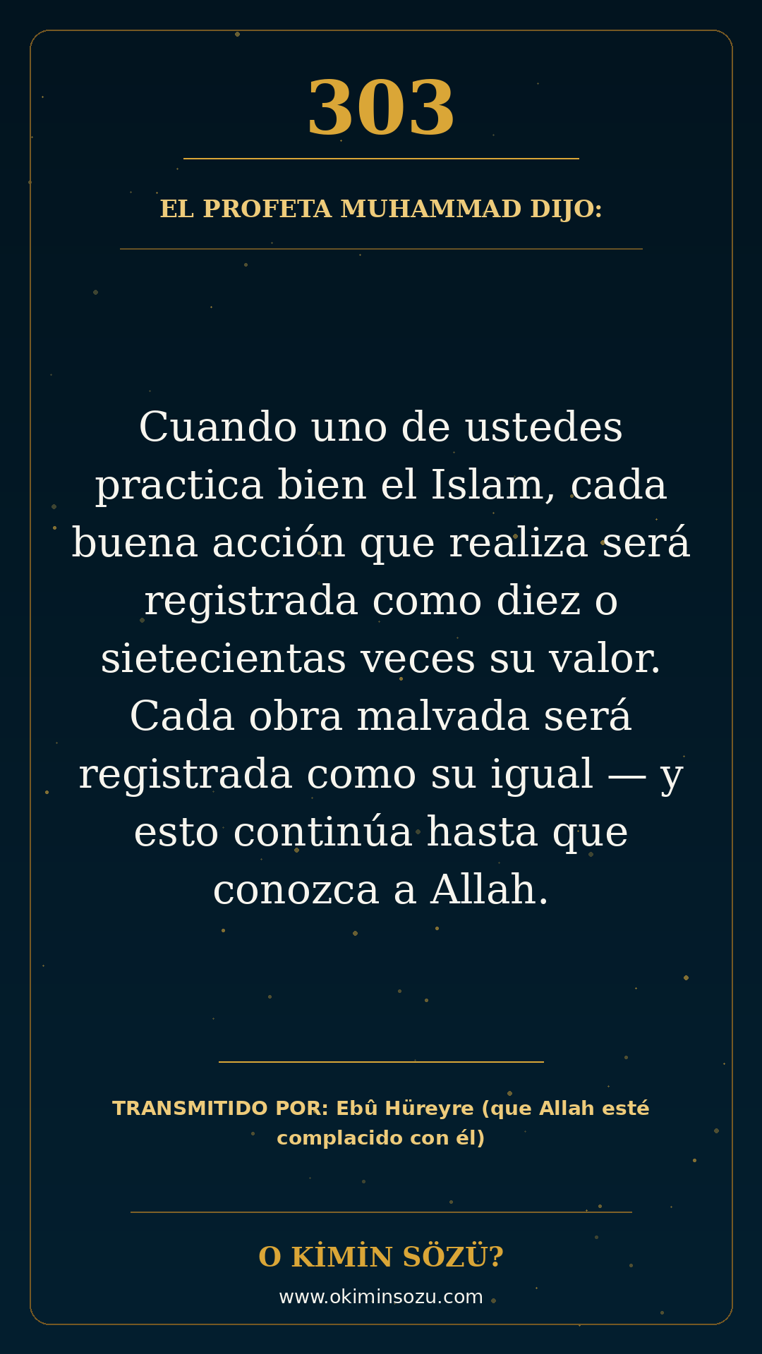 hadis 0303 es