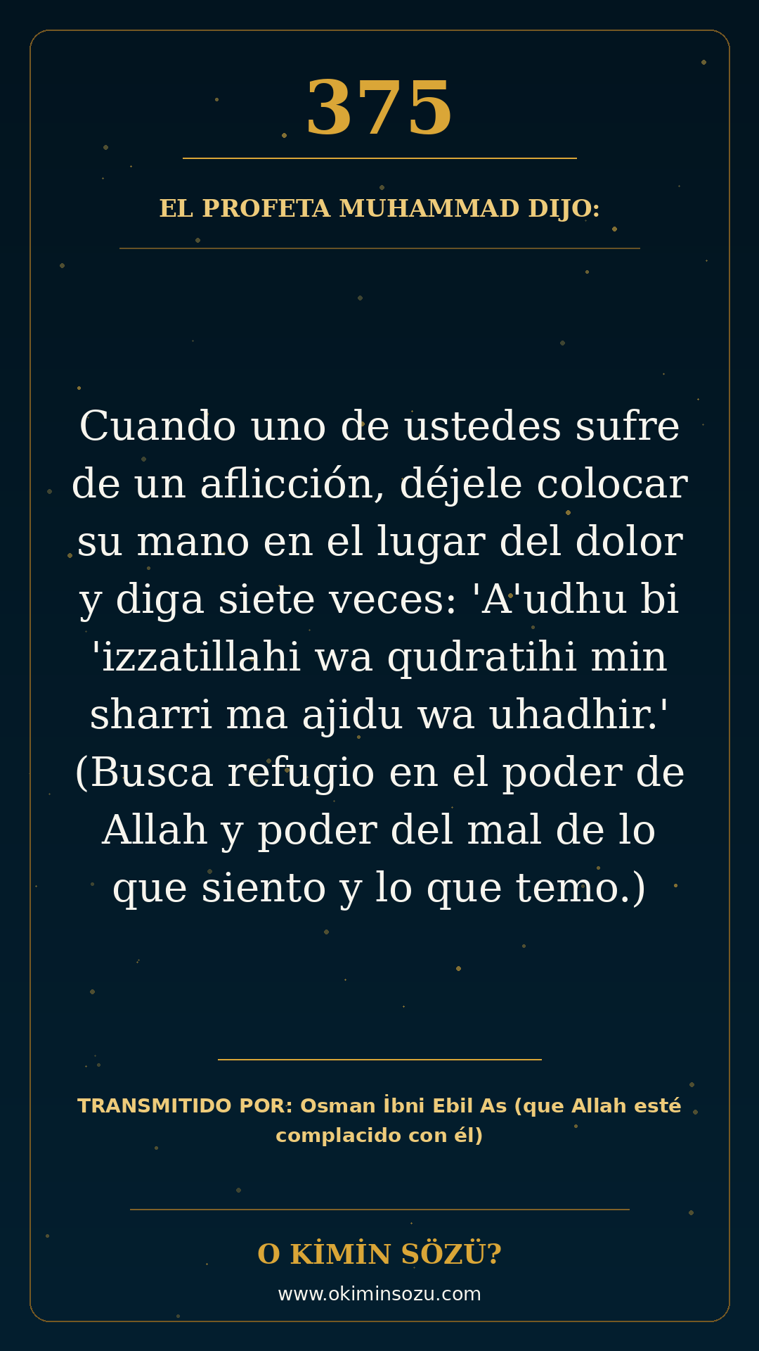 hadis 0375 es