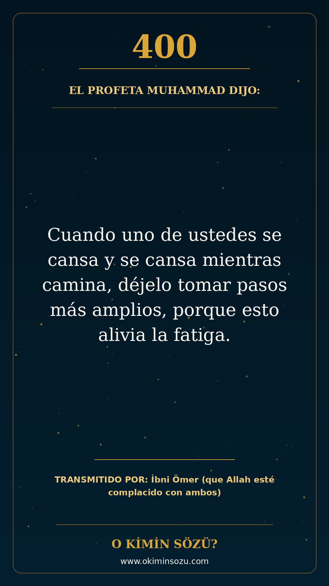 hadis 0400 es