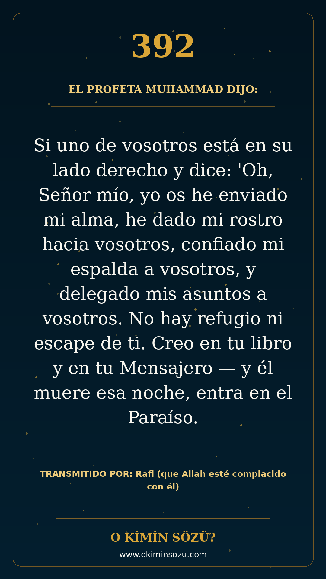 hadis 0392 es