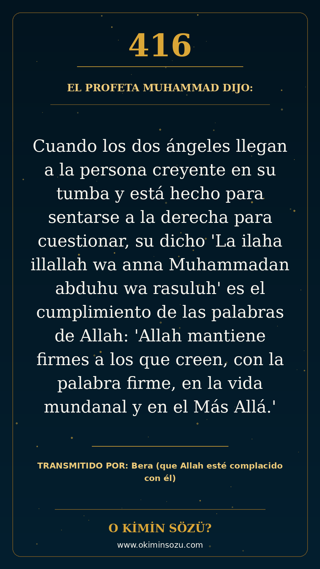hadis 0416 es