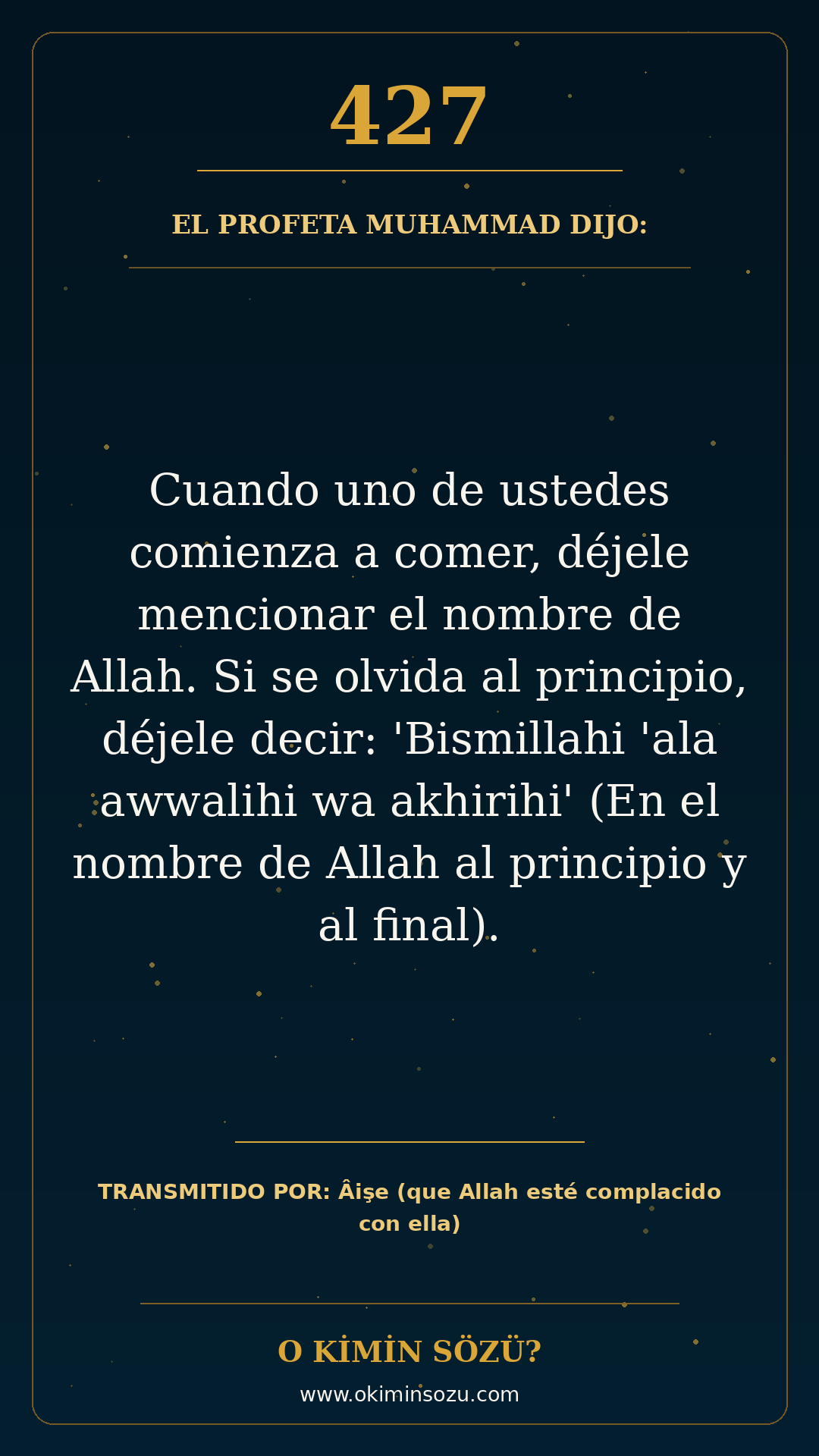 hadis 0427 es