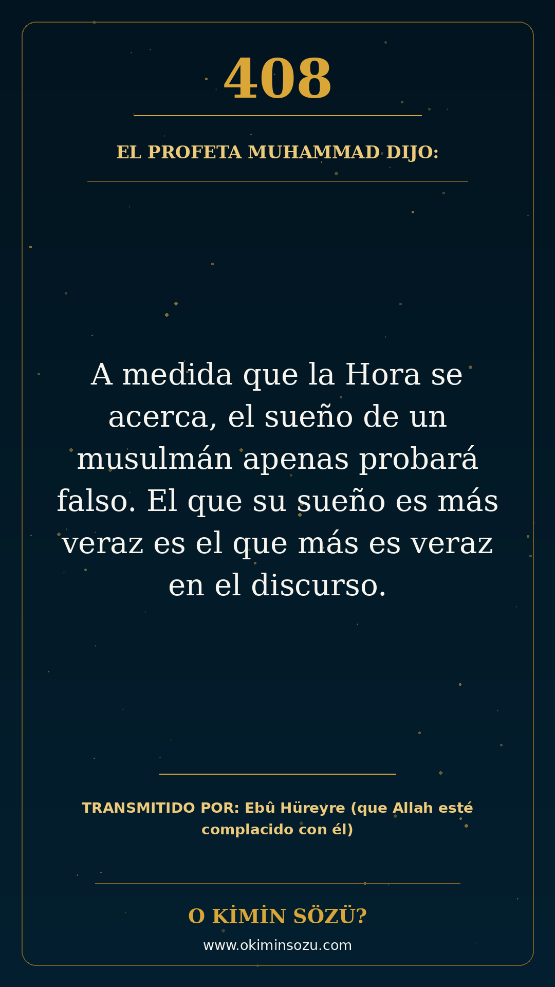 hadis 0408 es
