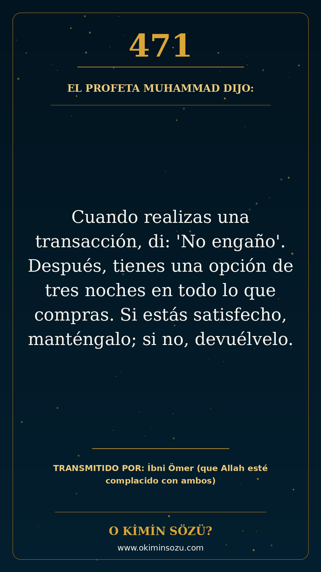 hadis 0471 es