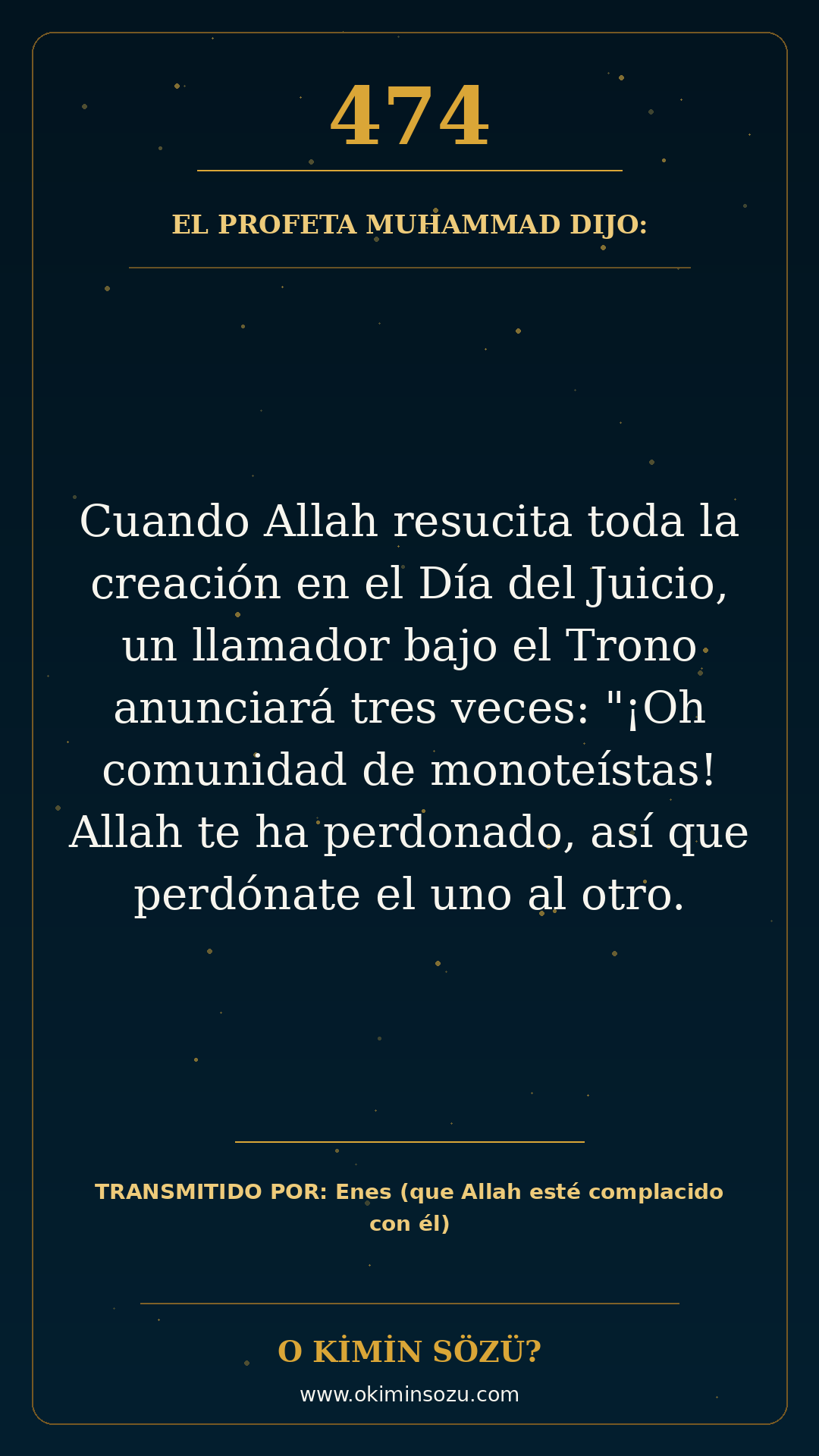 hadis 0474 es
