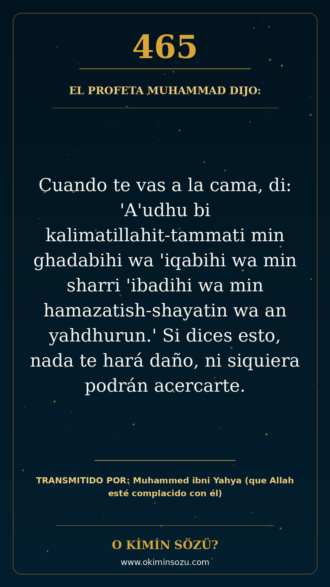 hadis 0465 es