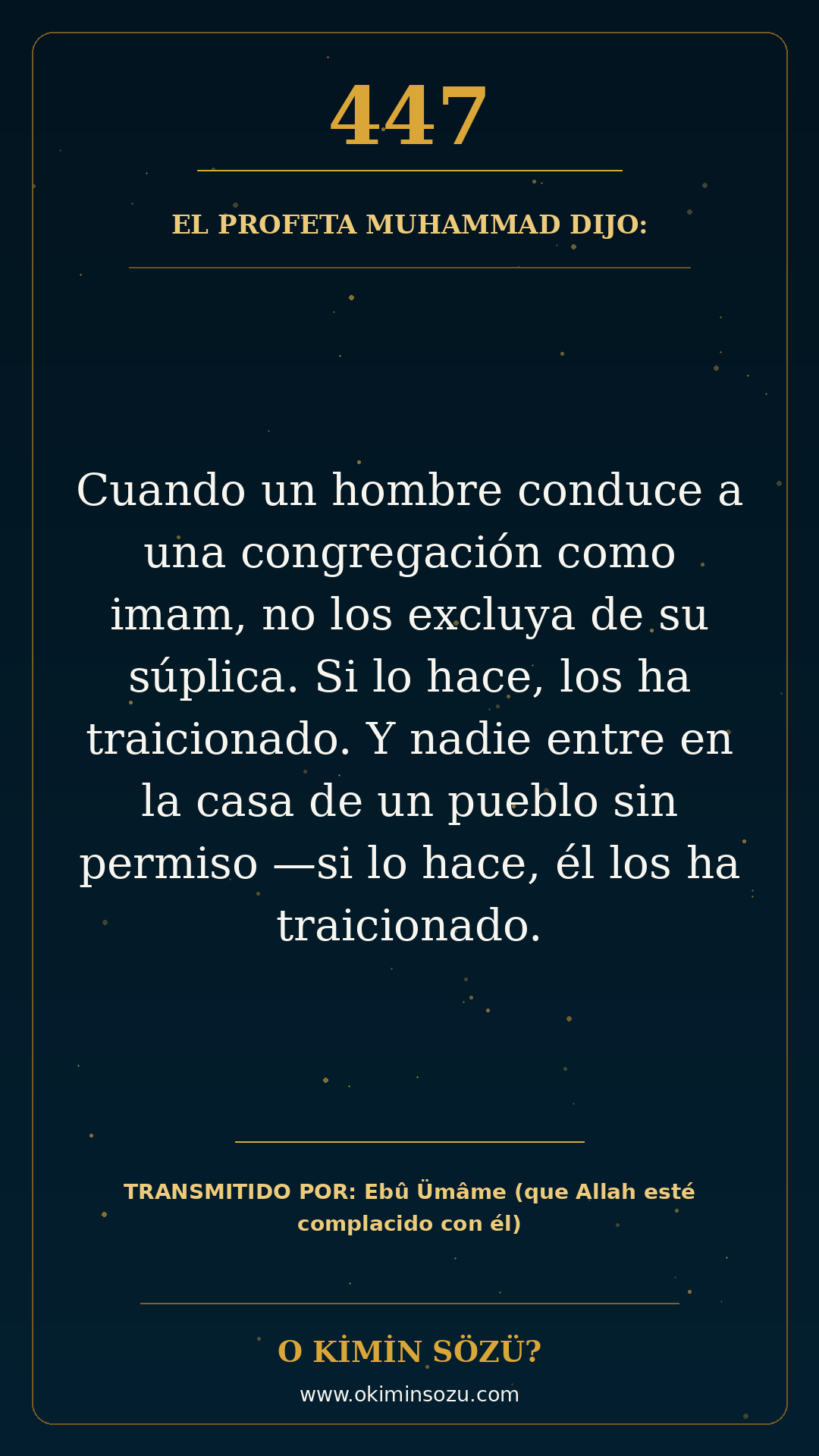 hadis 0447 es