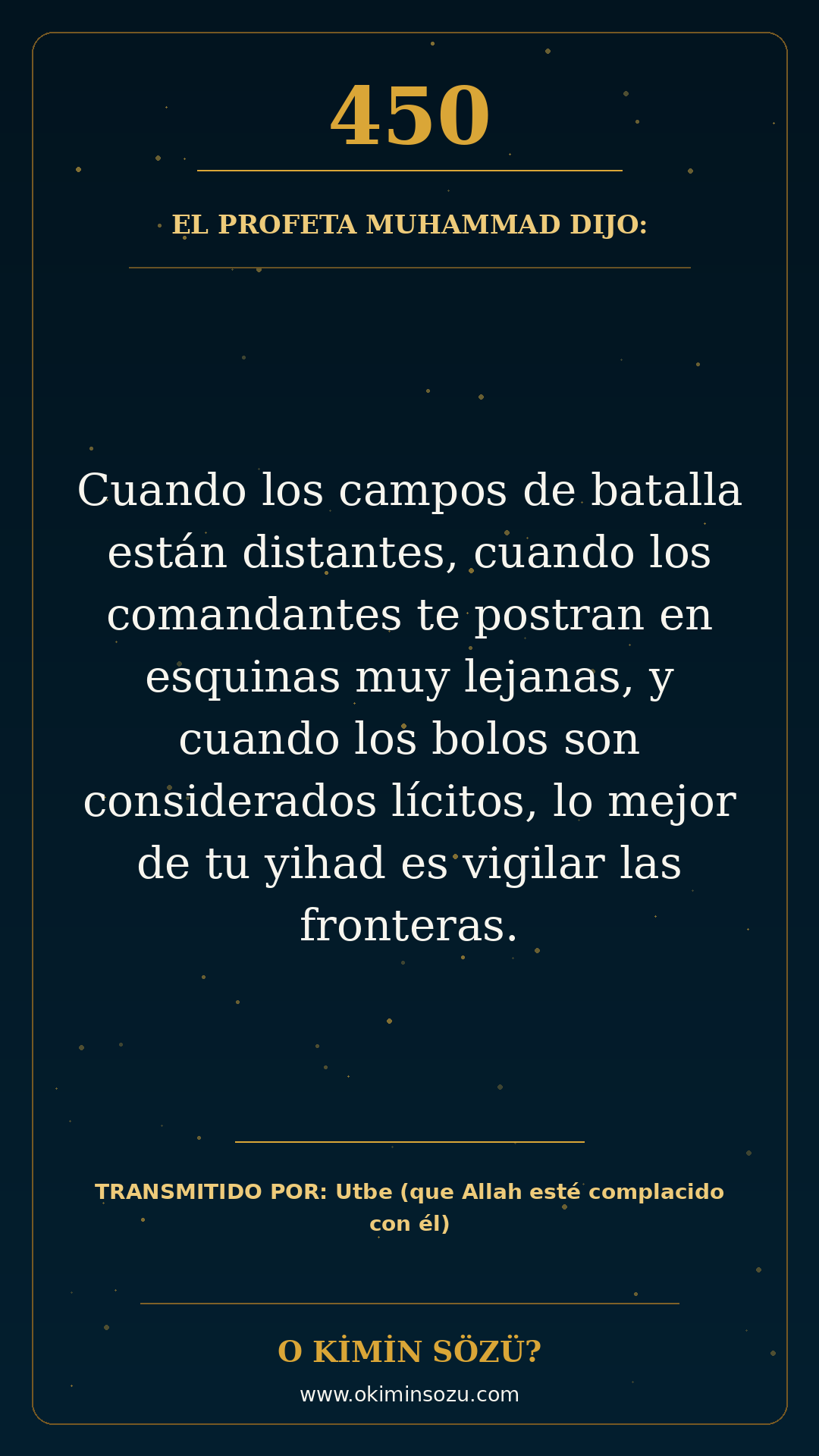 hadis 0450 es