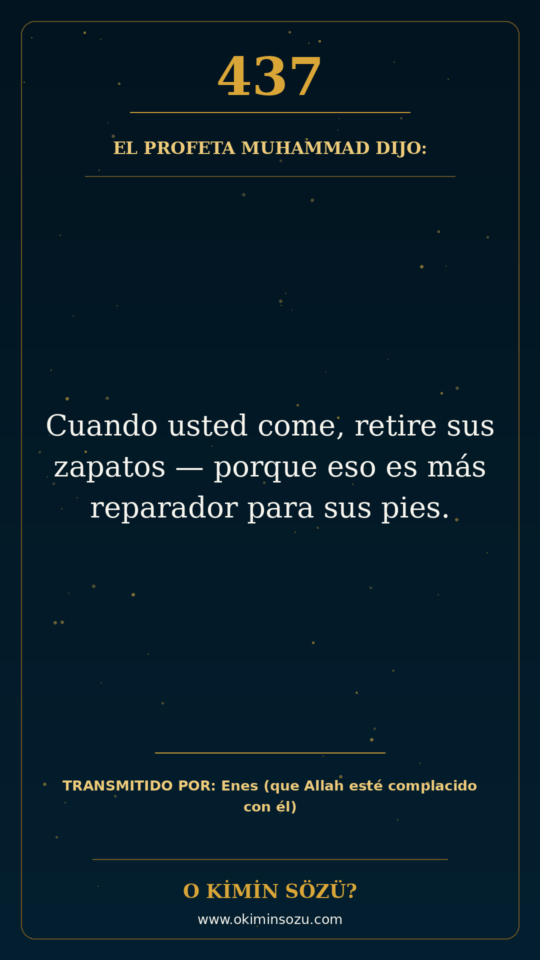 hadis 0437 es