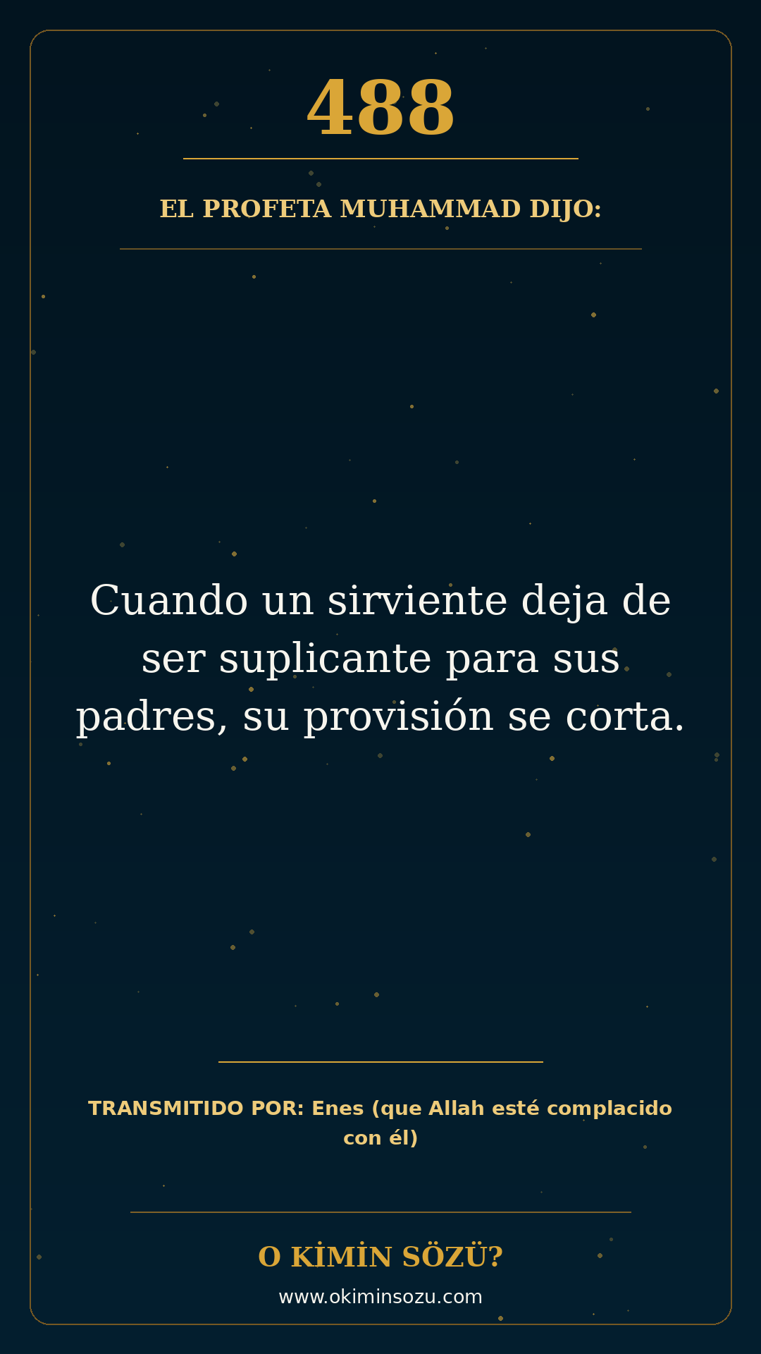 hadis 0488 es