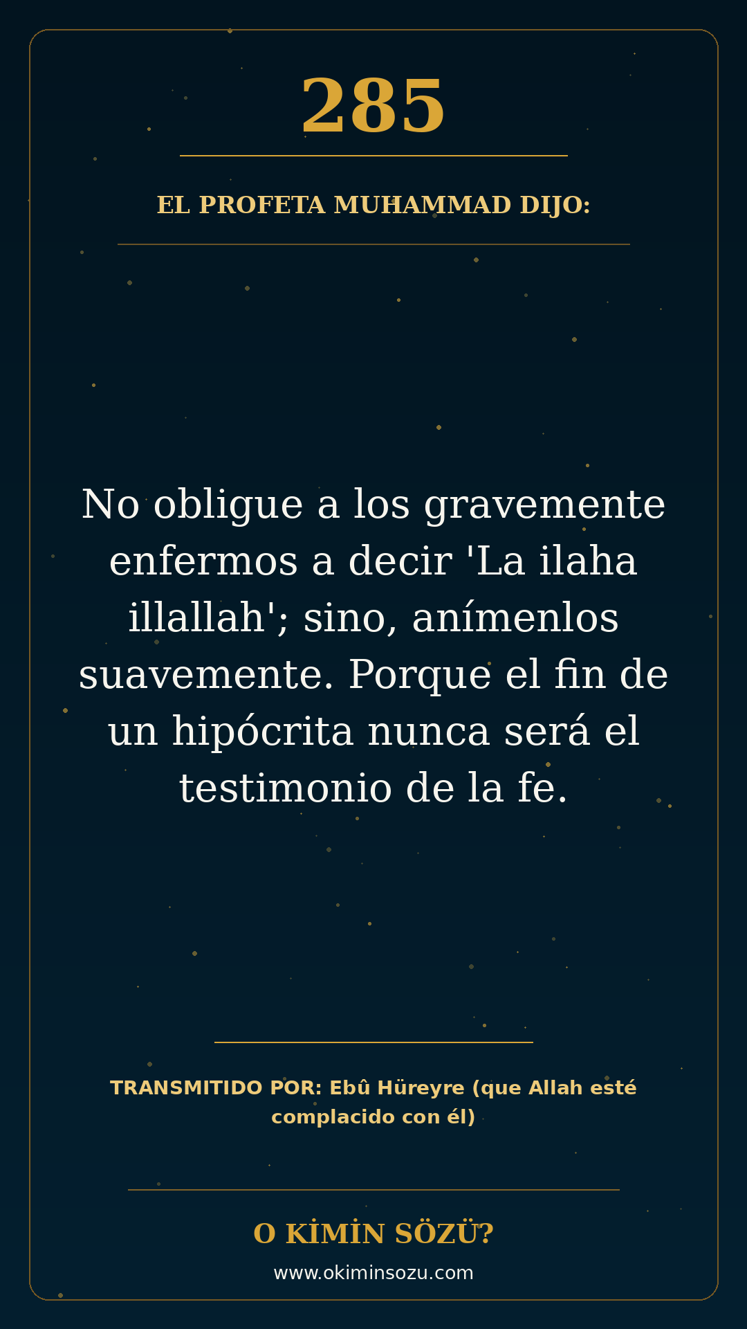 hadis 0285 es