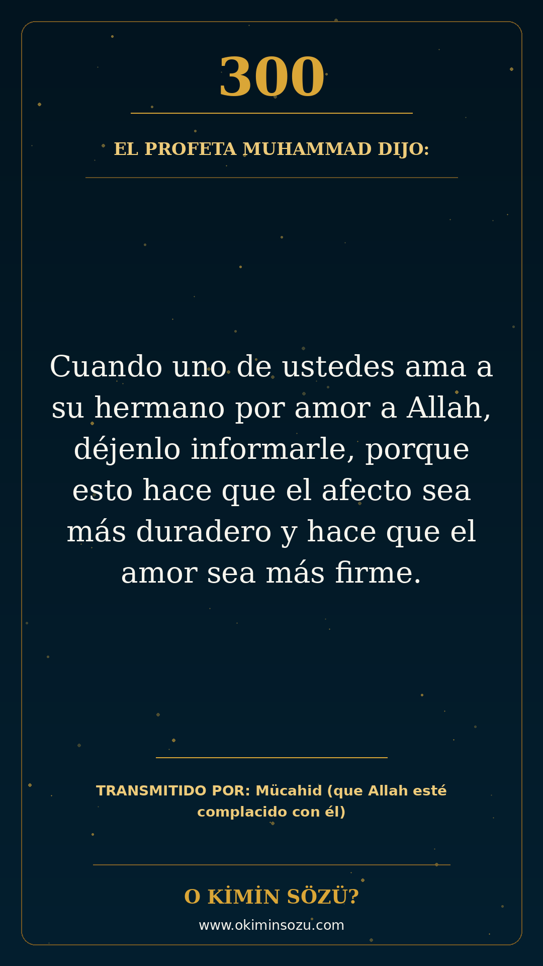 hadis 0300 es