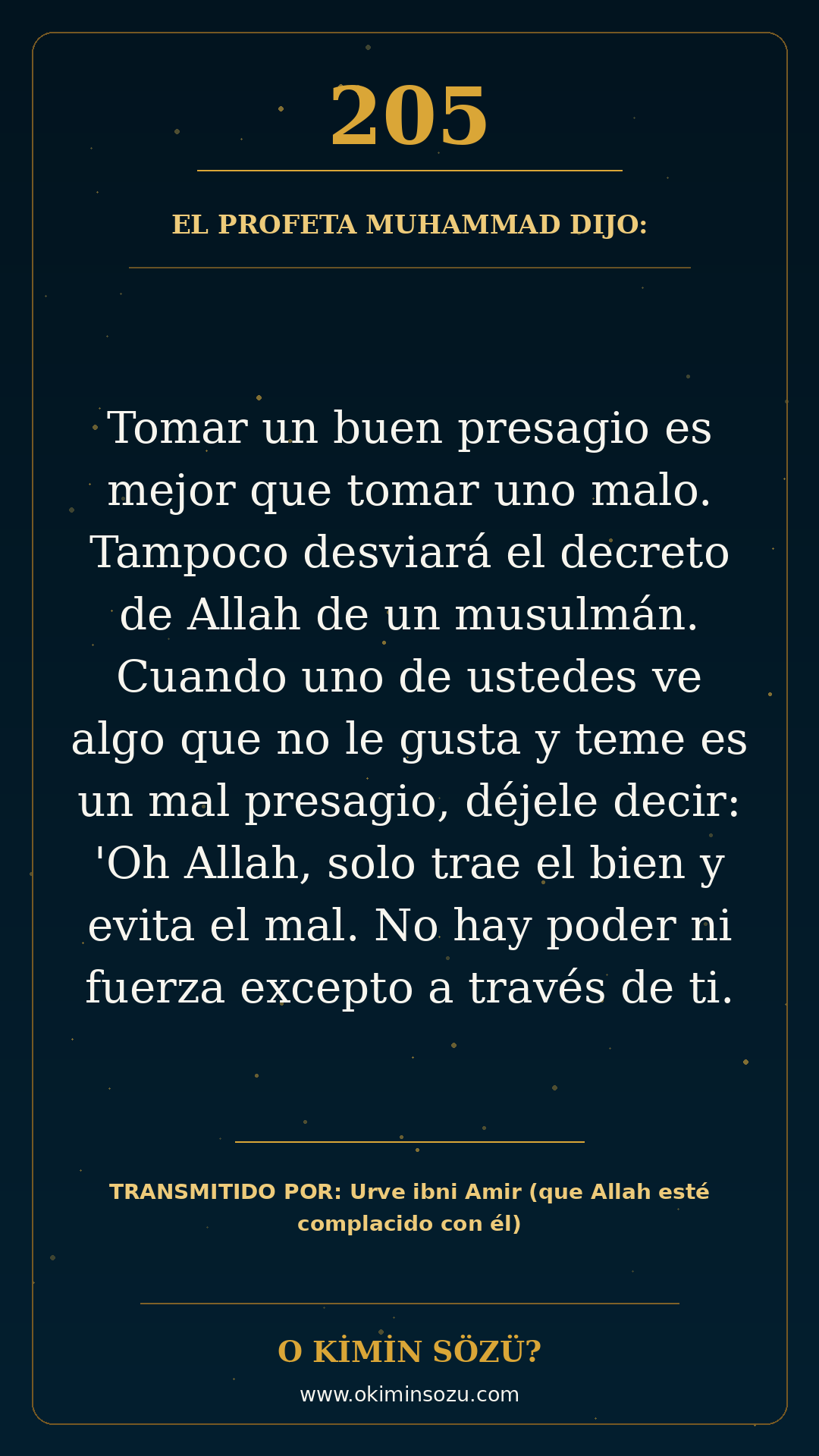 hadis 0205 es