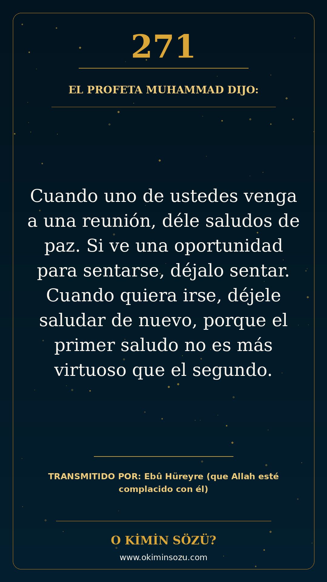 hadis 0271 es