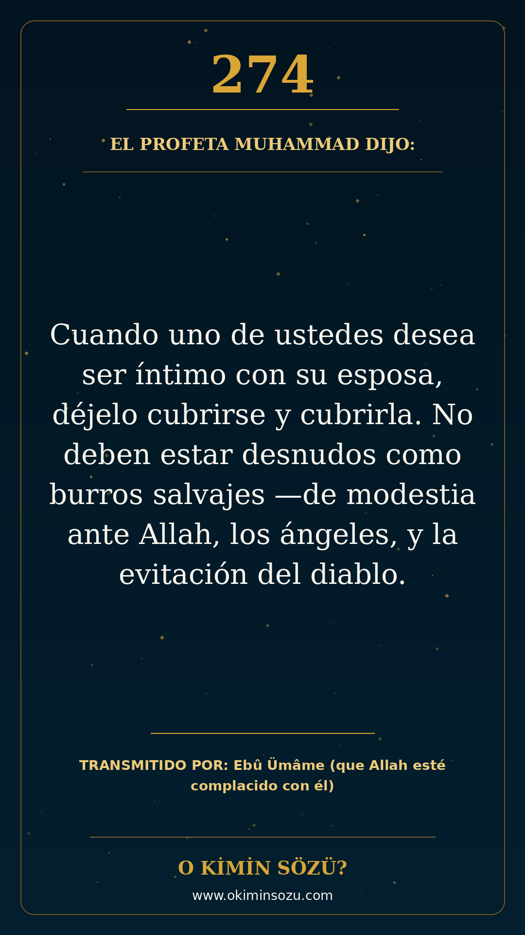hadis 0274 es