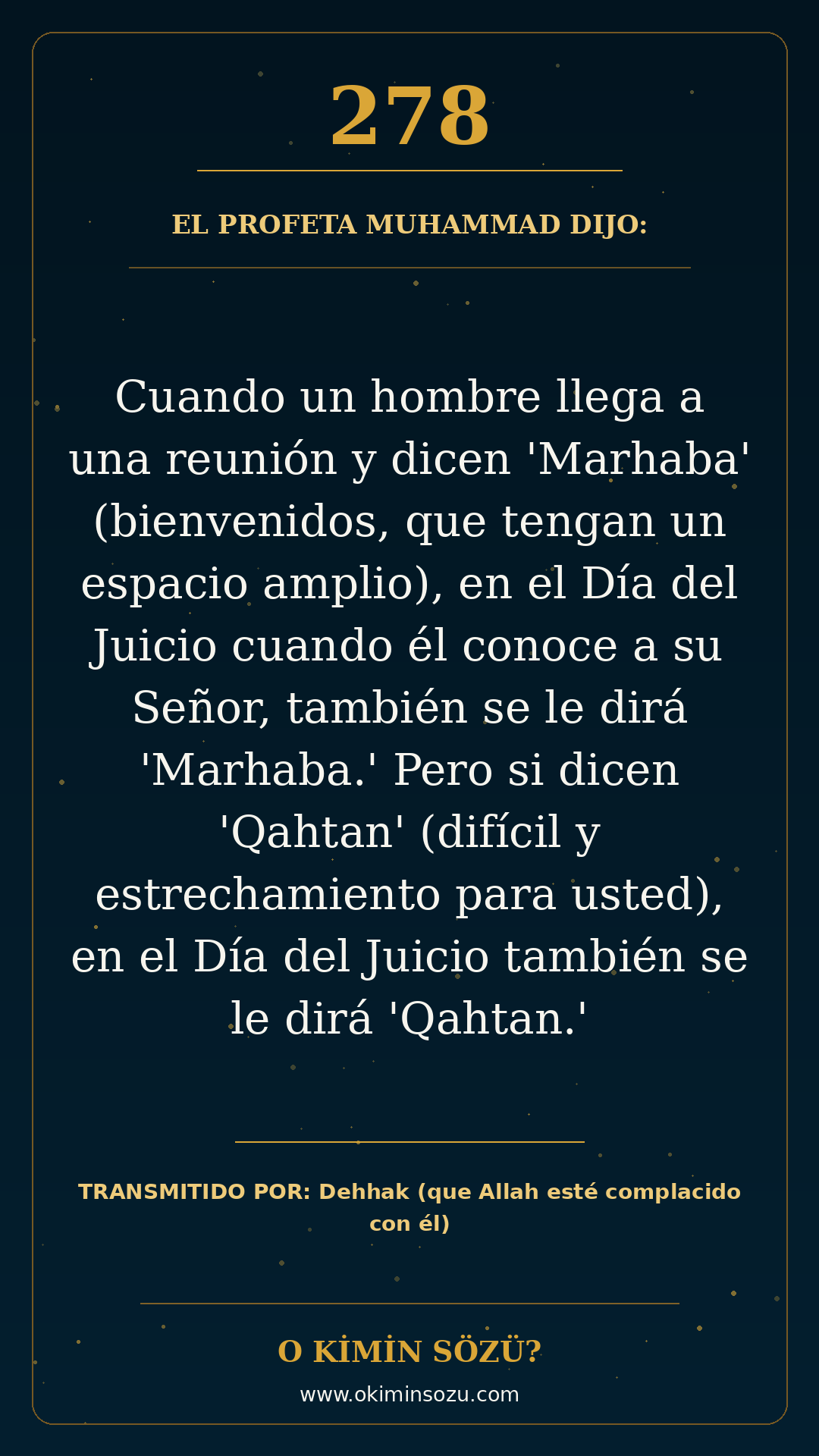 hadis 0278 es
