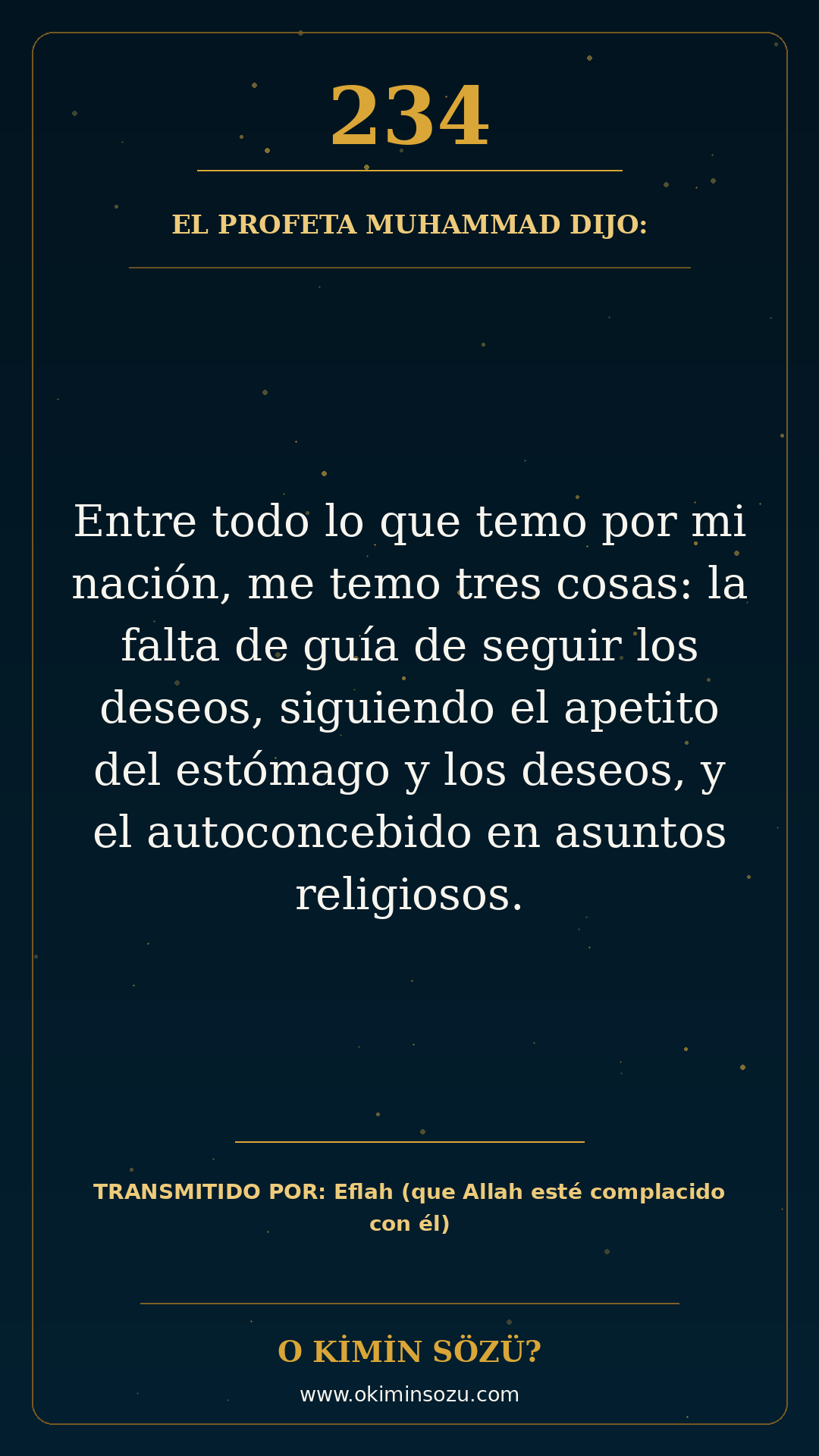hadis 0234 es