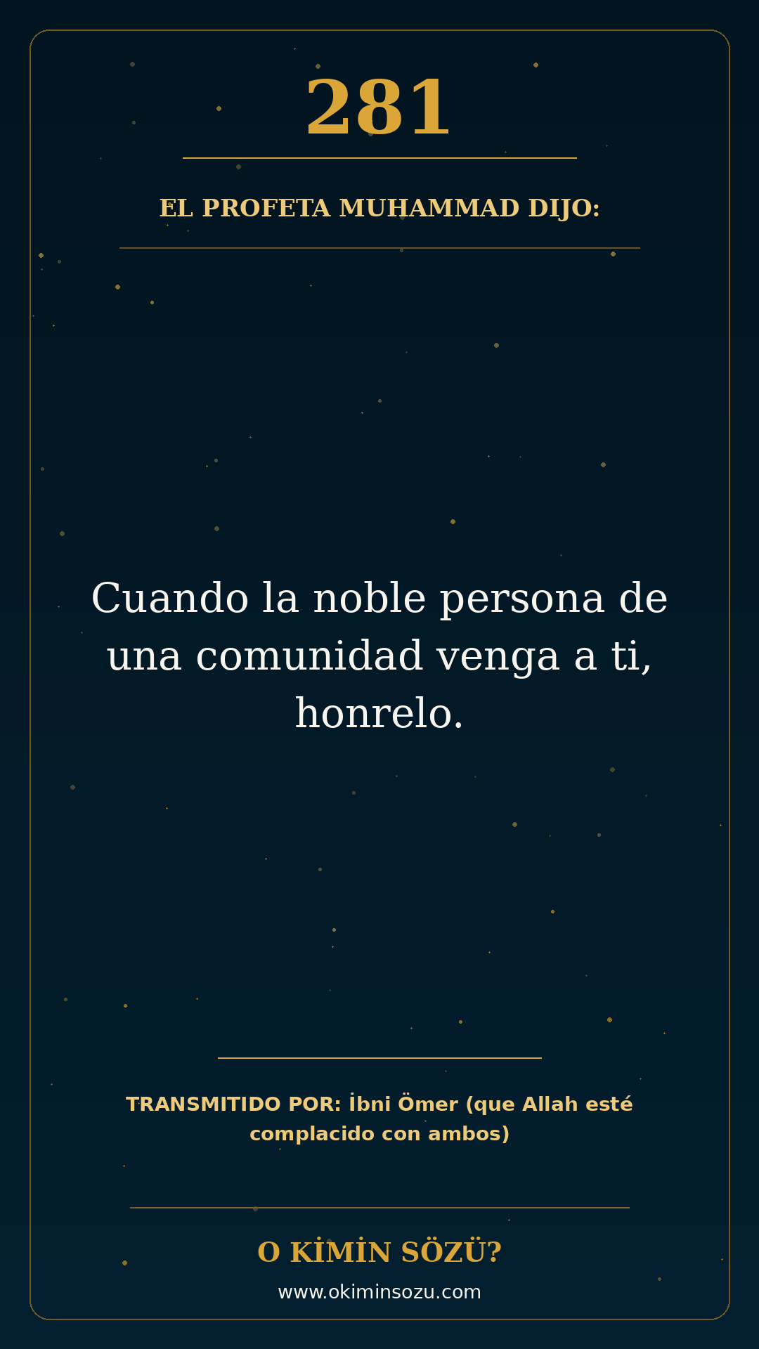 hadis 0281 es