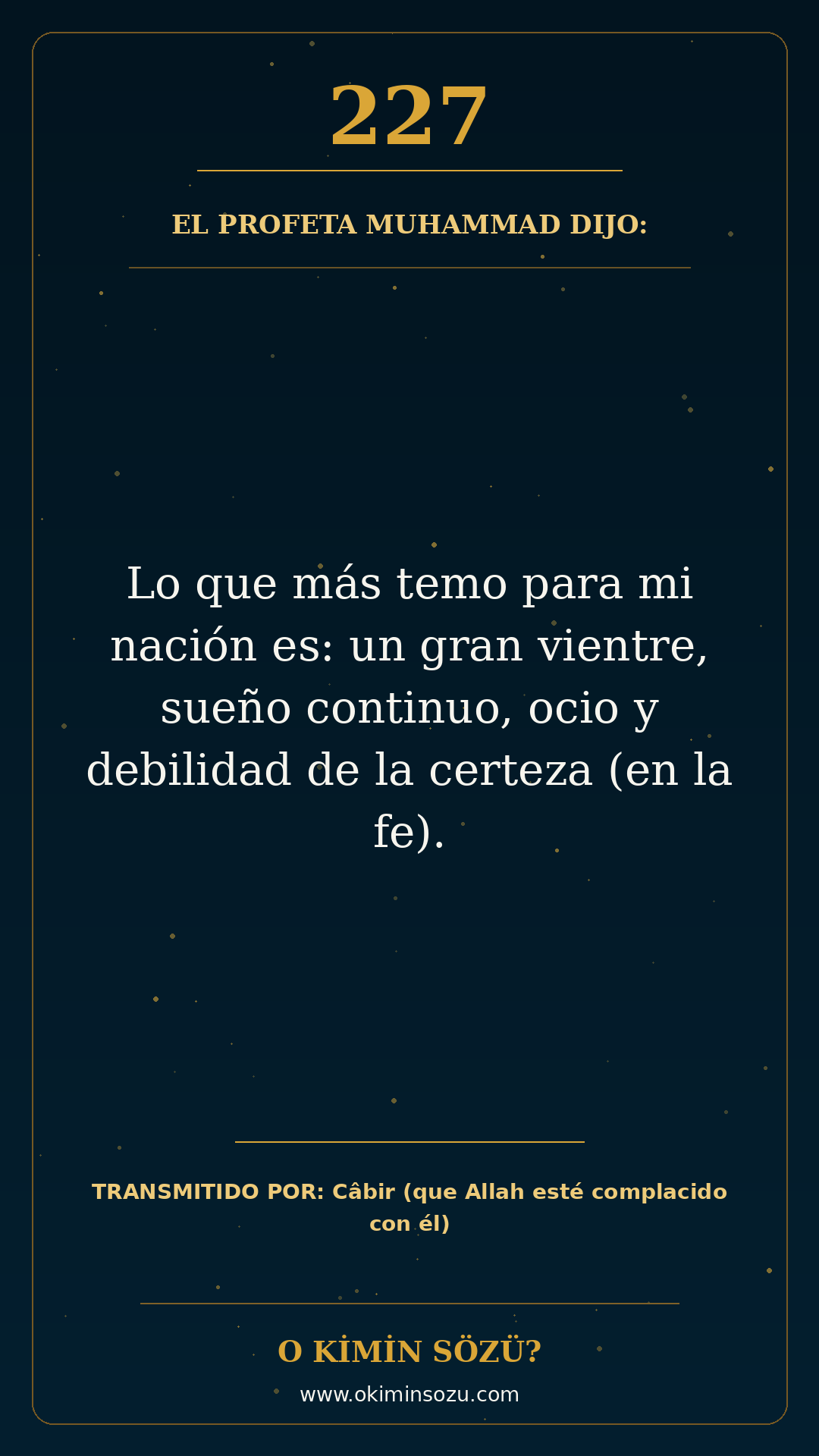 hadis 0227 es