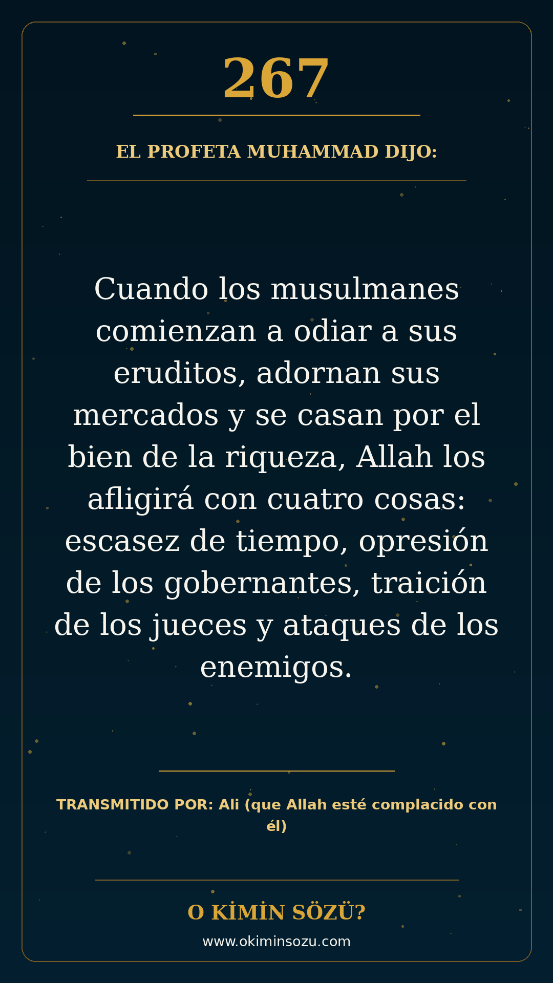 hadis 0267 es