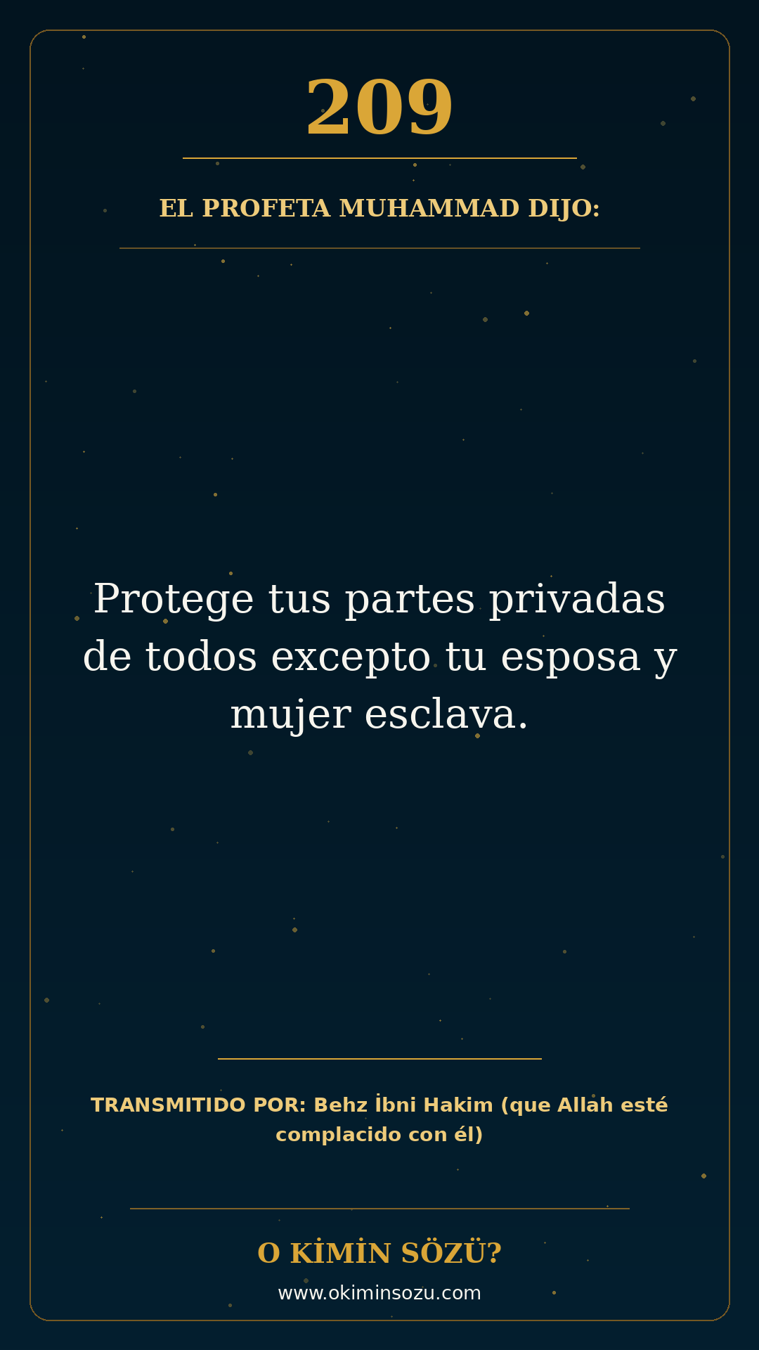 hadis 0209 es