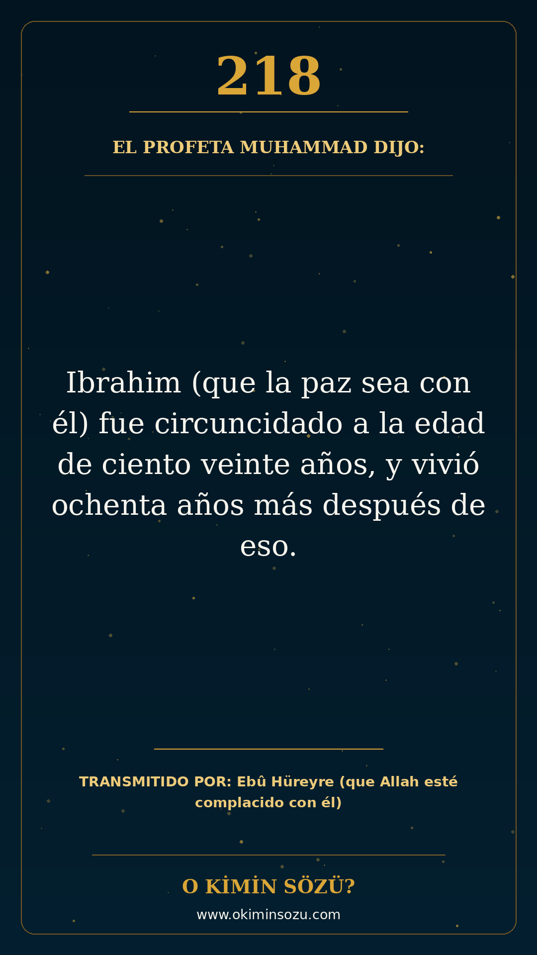 hadis 0218 es