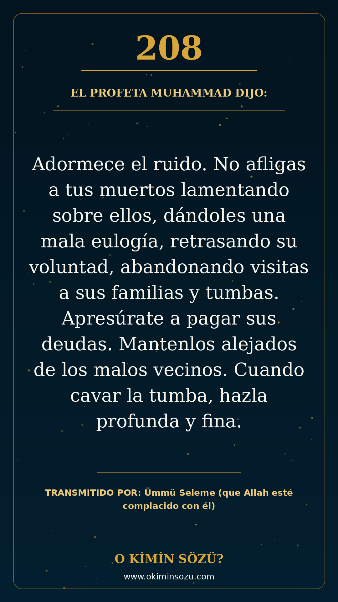 hadis 0208 es