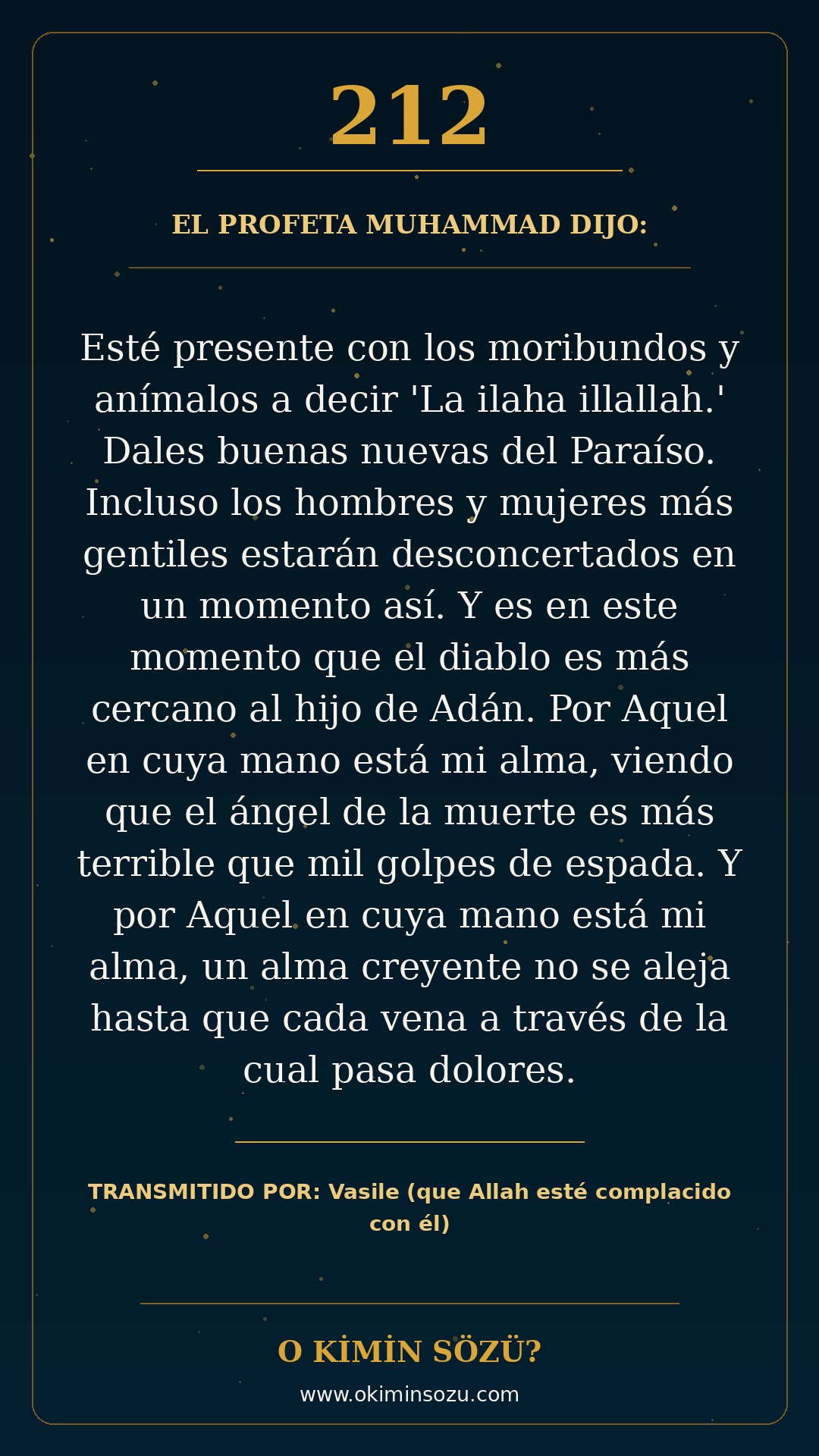 hadis 0212 es