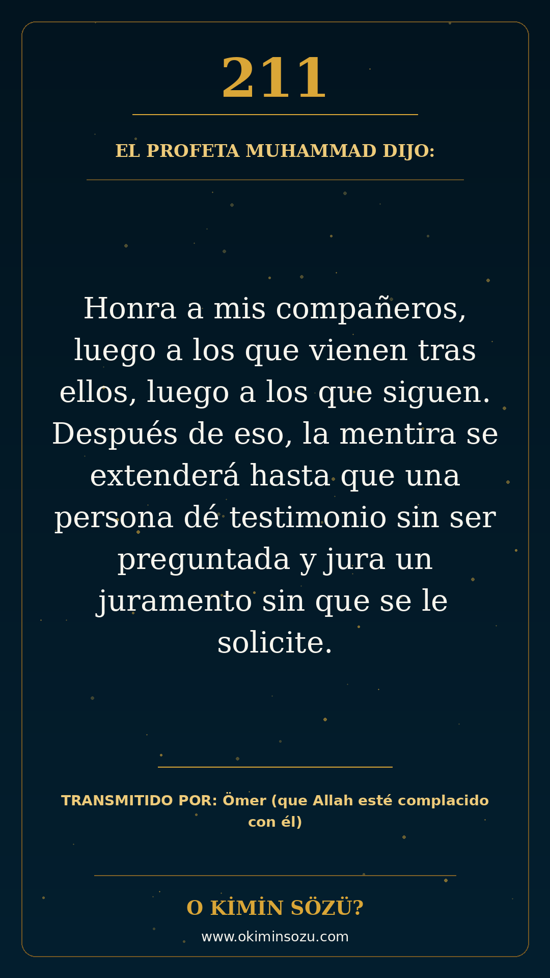 hadis 0211 es