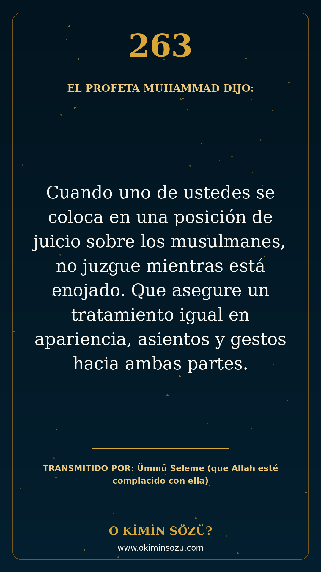 hadis 0263 es