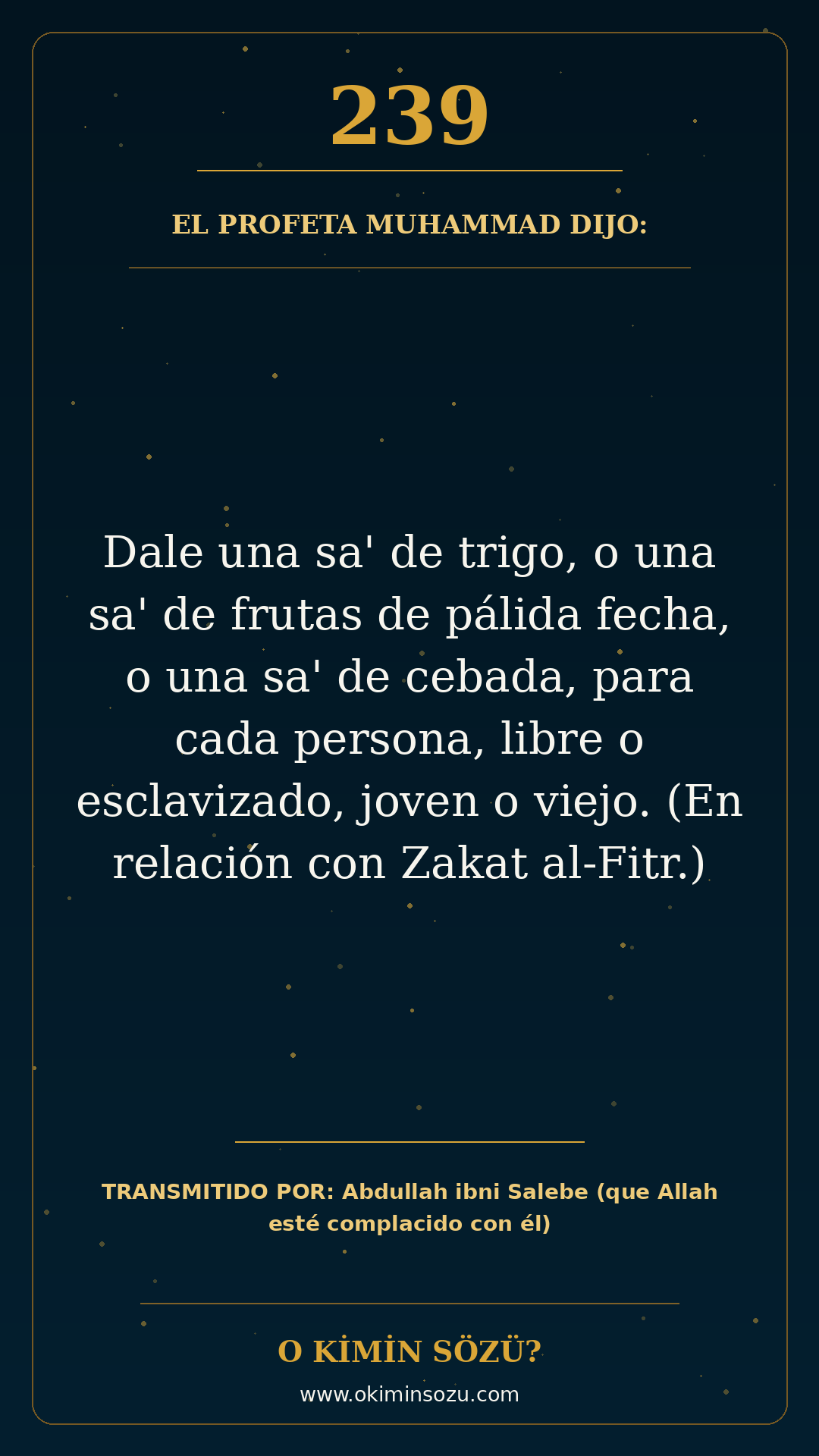 hadis 0239 es