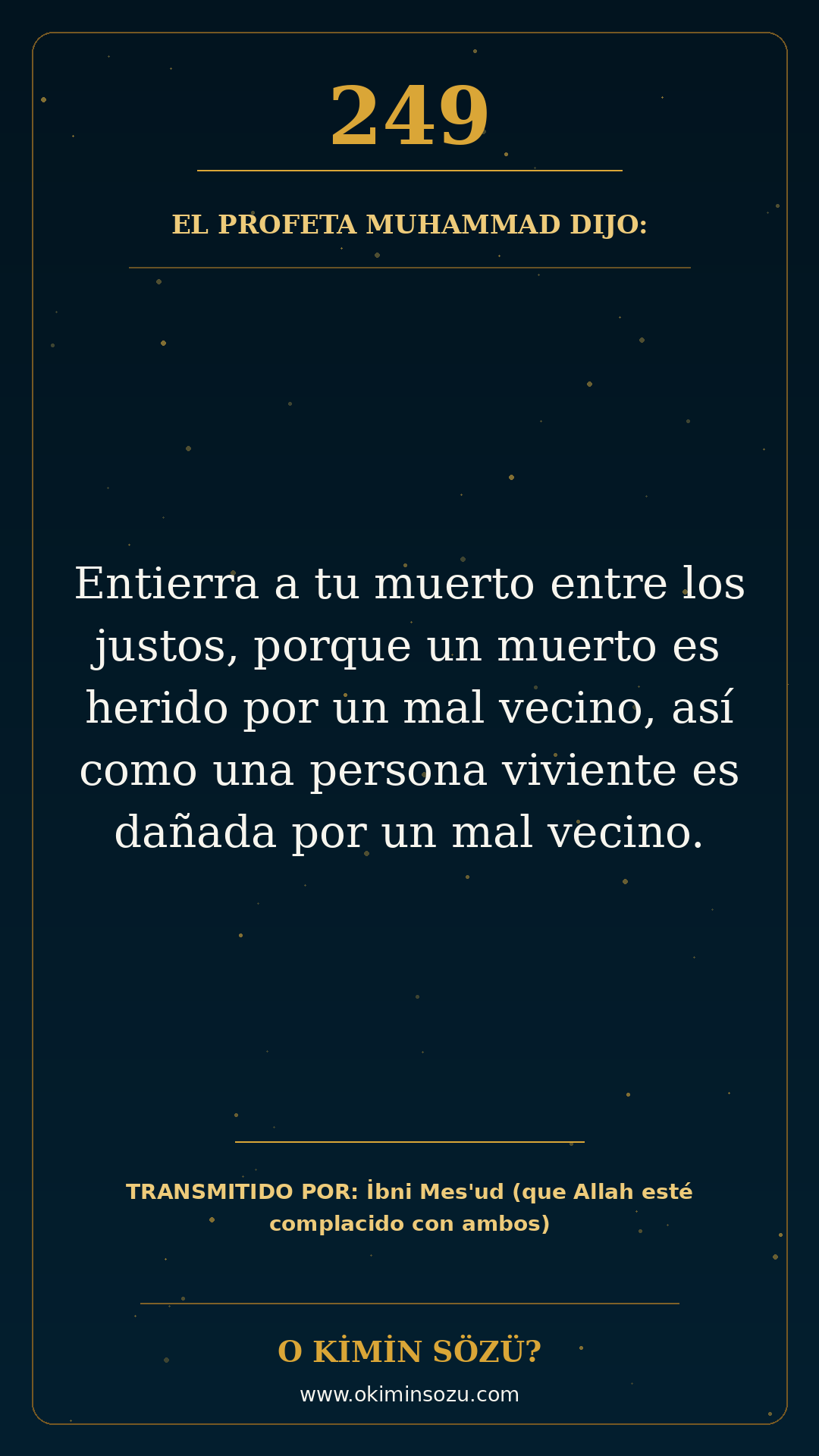 hadis 0249 es