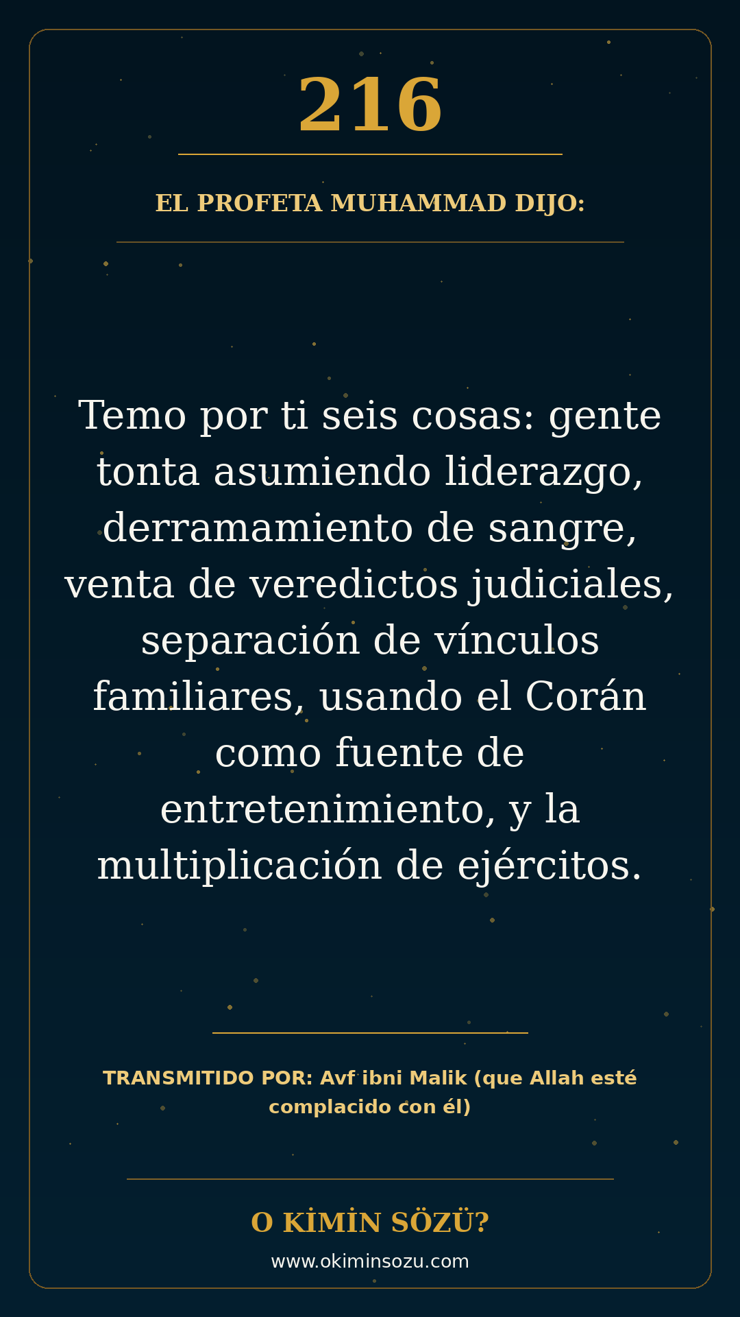 hadis 0216 es
