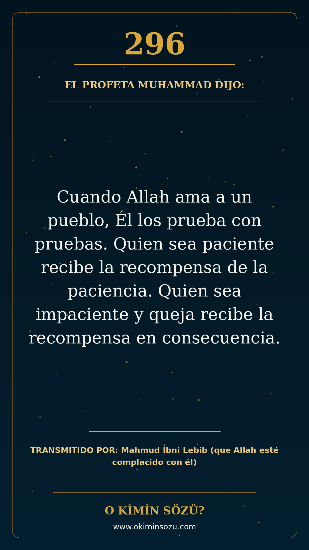 hadis 0296 es