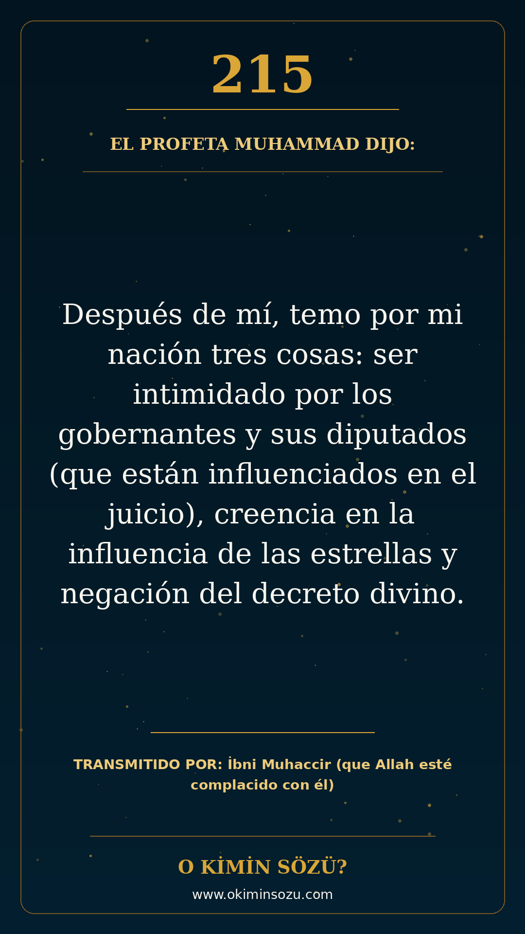 hadis 0215 es