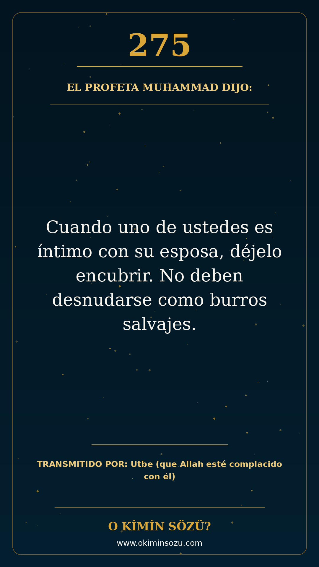 hadis 0275 es