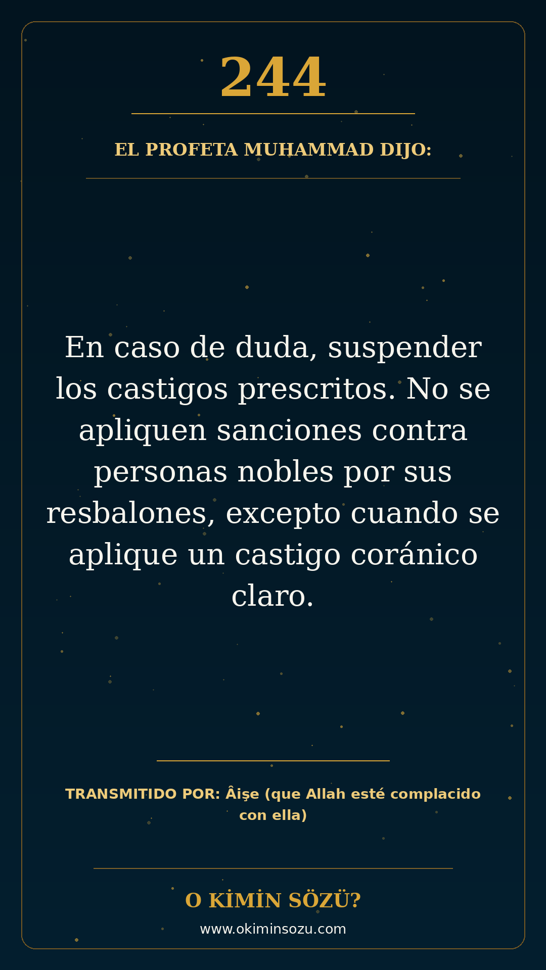 hadis 0244 es