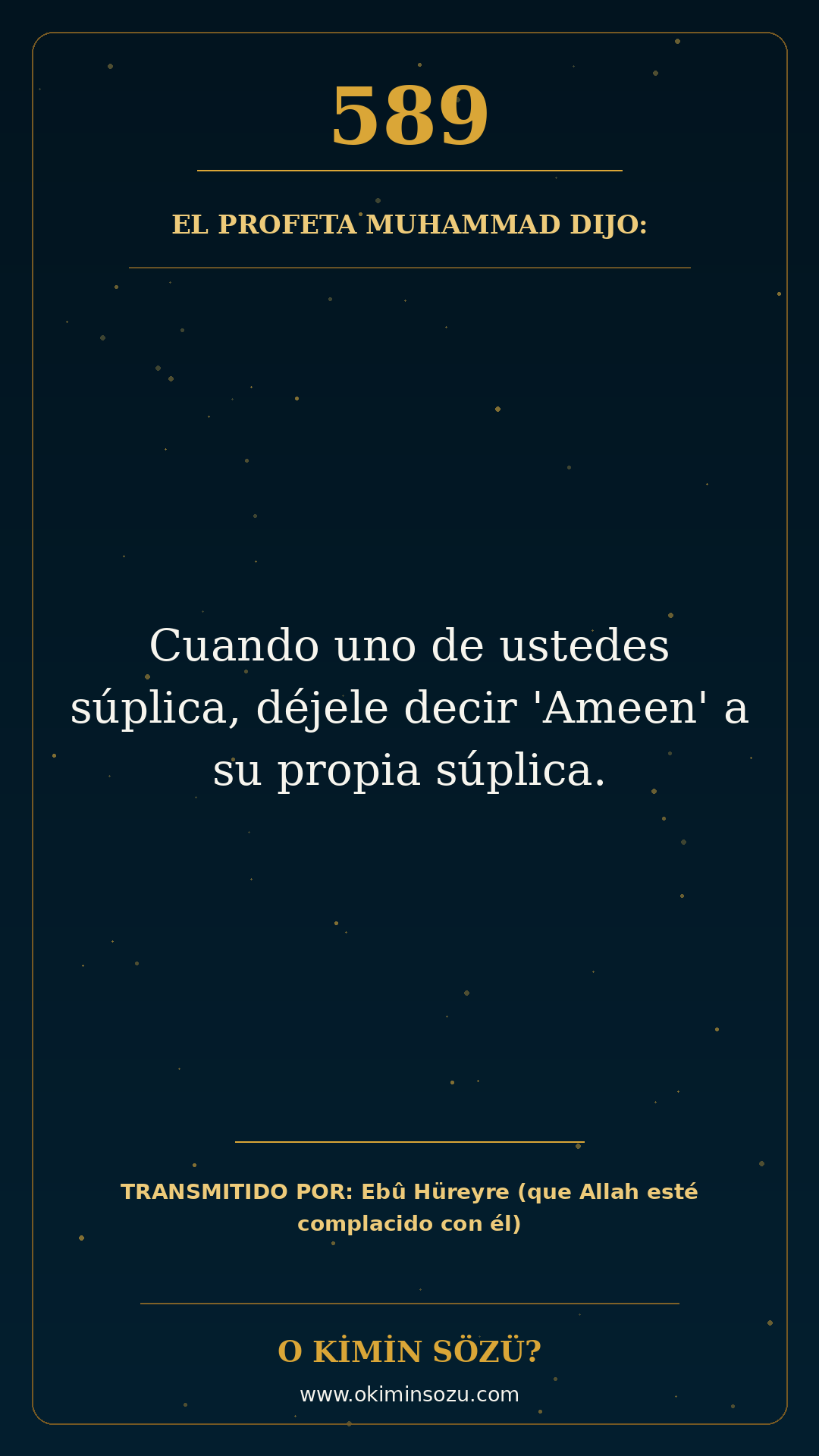 hadis 0589 es