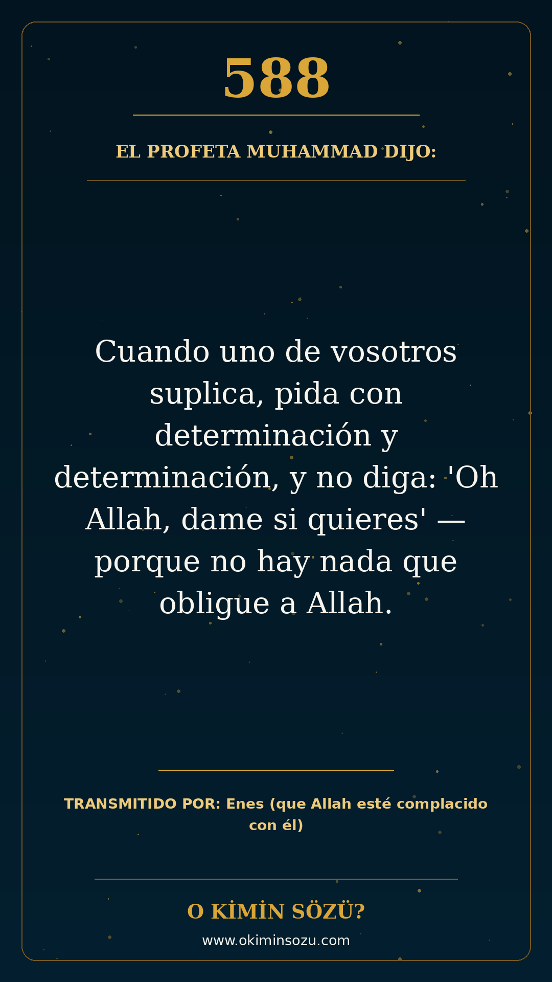 hadis 0588 es