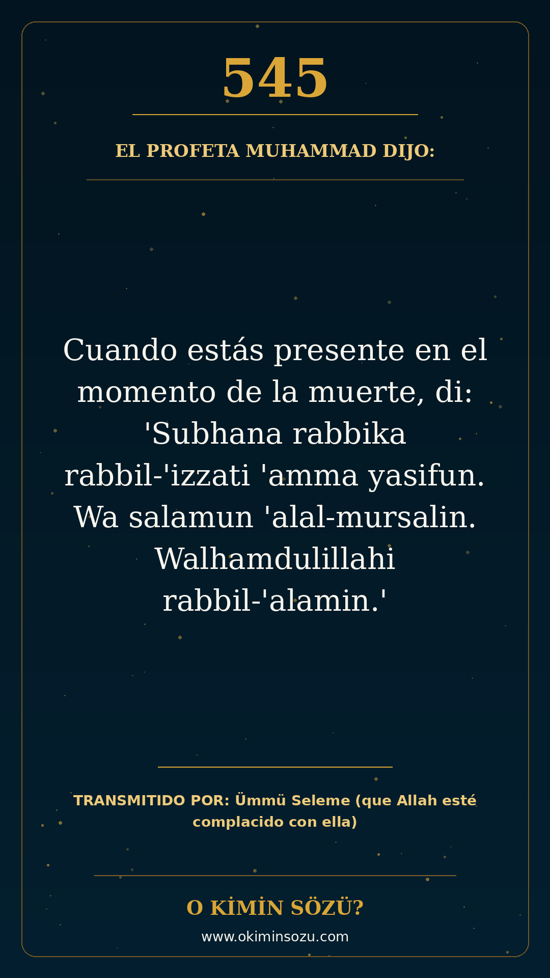 hadis 0545 es